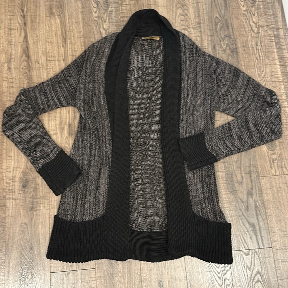 KAREN ZANBOS VINTAGE COUTURE Oversized Long Open Cardigan